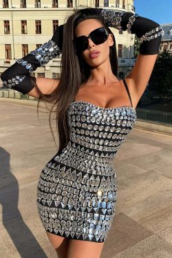 Lilith Mini Dress - Y2K Summer Grunge Outfit, 90S Fashion, Retro Style, Pastel Goth, Y2K