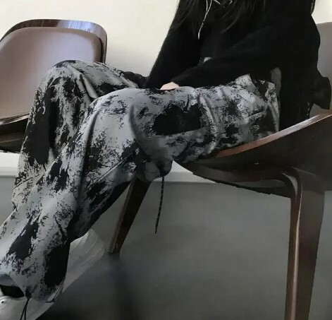 Lilly Tie Dye Trousers - Y2K Summer Grunge, 90S Retro, Pastel Goth, Y2K Club & Party Lilly Tie Dye Trousers - Y2K Summer Grunge, 90S Retro, Pastel Goth, Y2K Club & Party