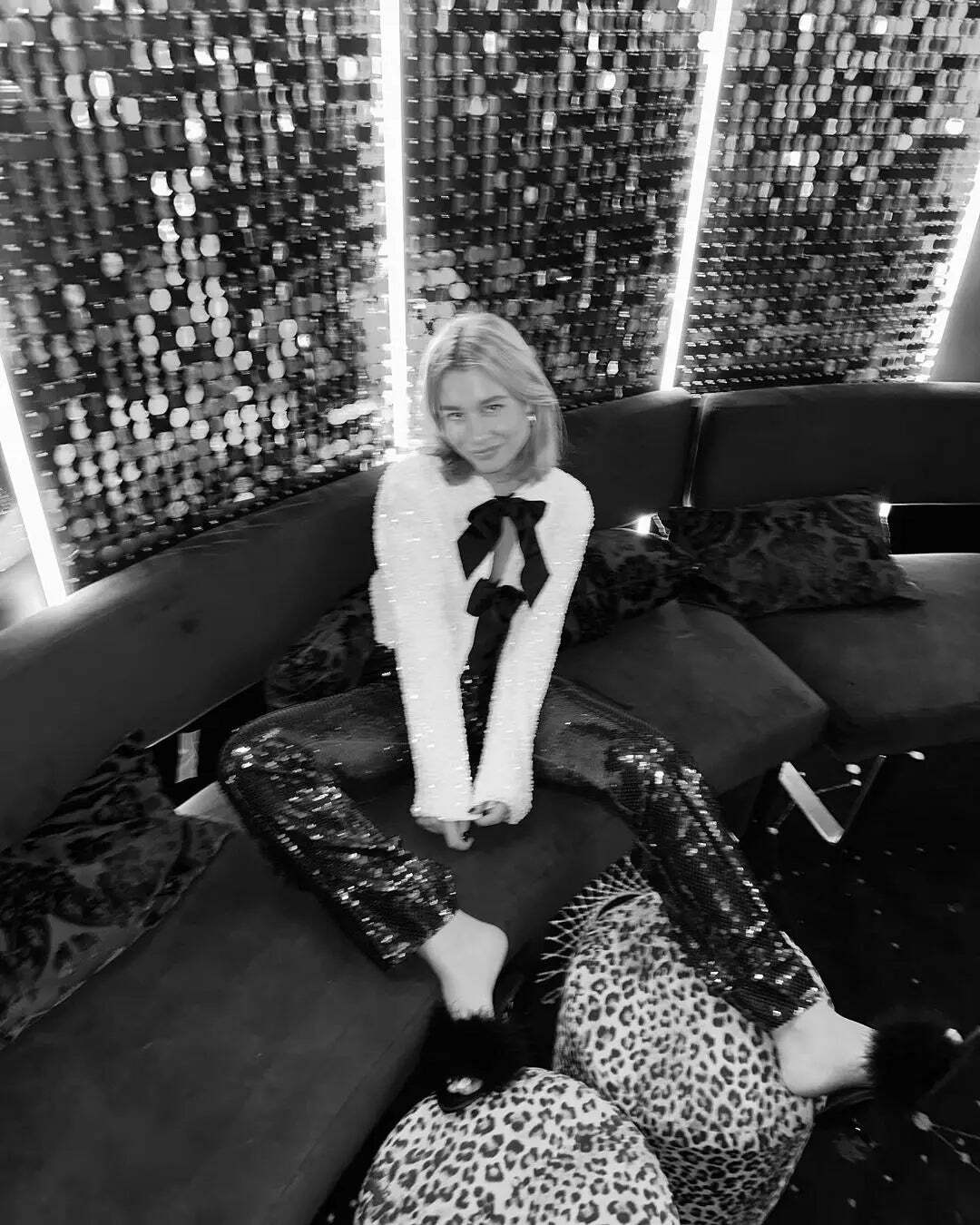 Lola Sequin Jacket - Y2K Summer, 90S Grunge, Retro Party, Y2K Club, Popstar, Gothic Y