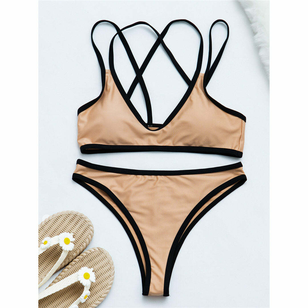 Lorraine Bikini - Y2K Summer Grunge 90S Fashion Retro Style Y2K Outfits Women Y2K Beach