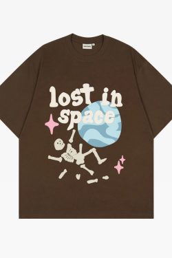 Lost In Space Shirt - Y2K Summer Grunge, 90S Retro, Pastel Goth, Y2K Party & Club Outfits