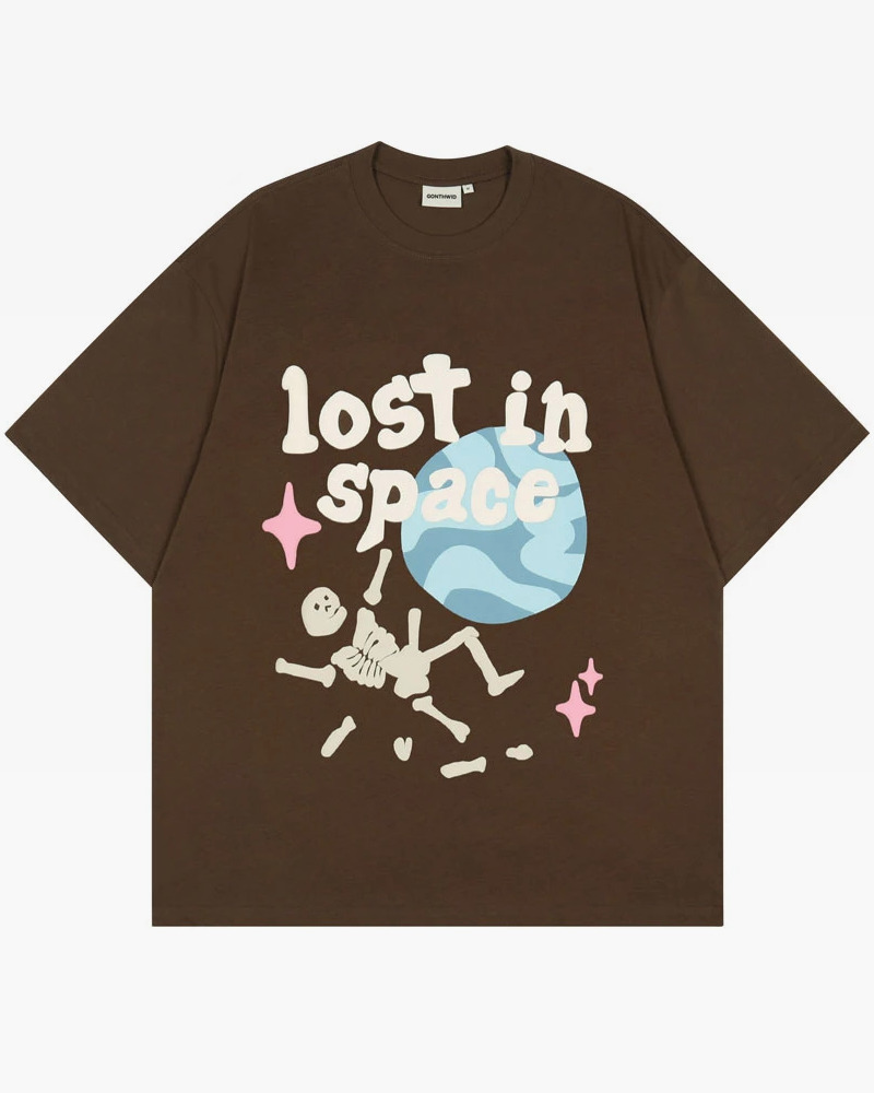 Lost In Space Shirt - Y2K Summer Grunge, 90S Retro, Pastel Goth, Y2K Party & Club Outfits Lost In Space Shirt - Y2K Summer Grunge, 90S Retro, Pastel Goth, Y2K Party & Club Outfits