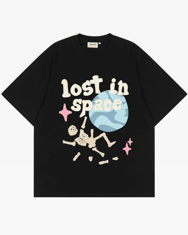 Lost In Space Shirt - Y2K Summer Grunge, 90S Retro, Pastel Goth, Y2K Party & Club Outfits Lost In Space Shirt - Y2K Summer Grunge, 90S Retro, Pastel Goth, Y2K Party & Club Outfits
