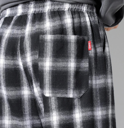 Lucas Plaid Jogger Pants - Y2K Grunge 90S Fashion, Retro Summer Outfits, Hip Hop Style Lucas Plaid Jogger Pants - Y2K Grunge 90S Fashion, Retro Summer Outfits, Hip Hop Style