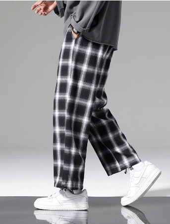 Lucas Plaid Jogger Pants - Y2K Grunge 90S Fashion, Retro Summer Outfits, Hip Hop Style Lucas Plaid Jogger Pants - Y2K Grunge 90S Fashion, Retro Summer Outfits, Hip Hop Style