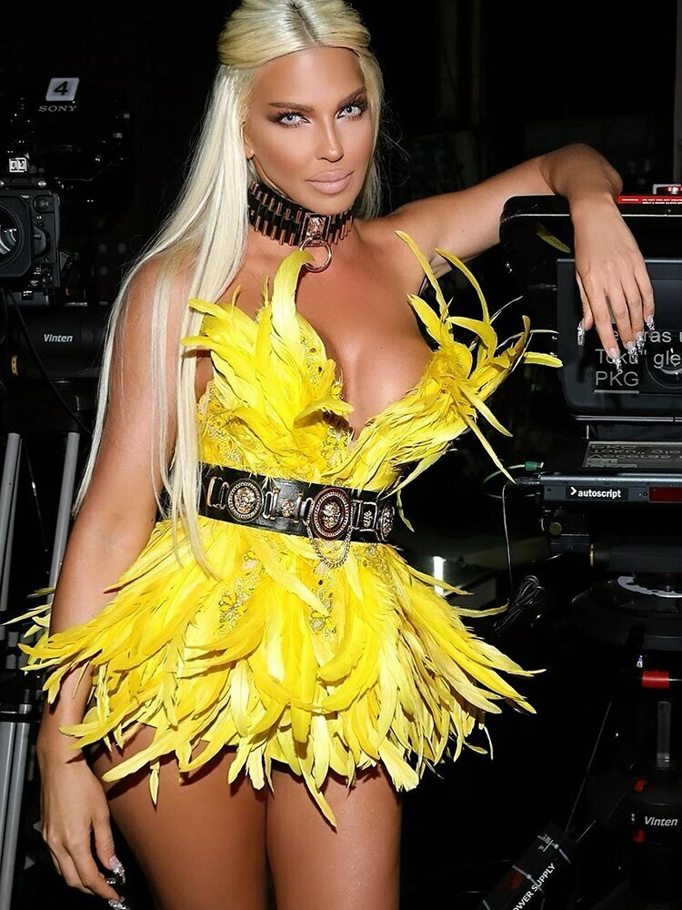 Lukerya Mini Dress - Y2K Summer Outfit, 90S Grunge Fashion, Retro Style, Y2K Party Look