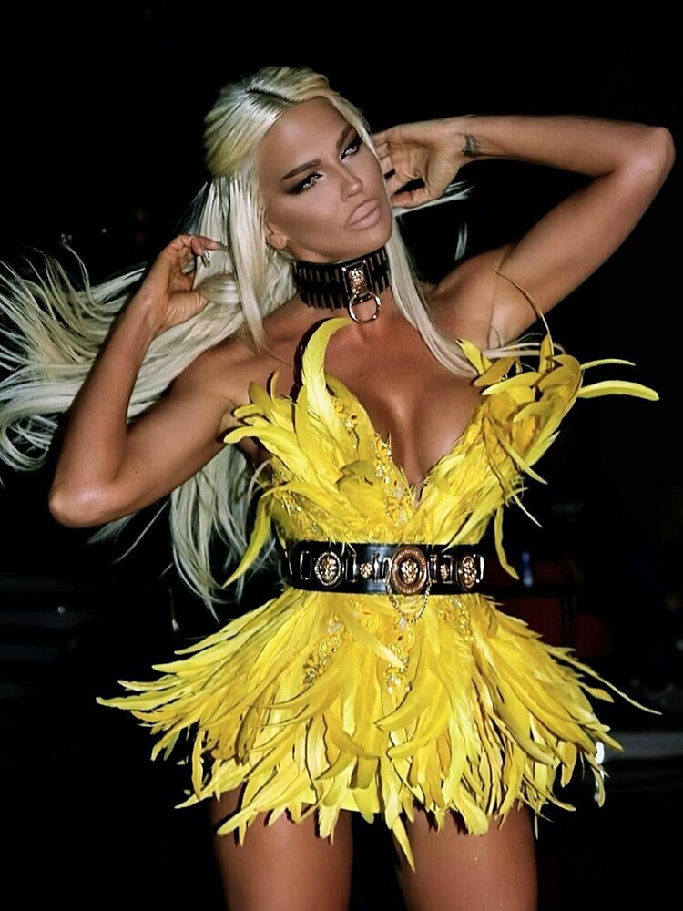 Lukerya Mini Dress - Y2K Summer Outfit, 90S Grunge Fashion, Retro Style, Y2K Party Look