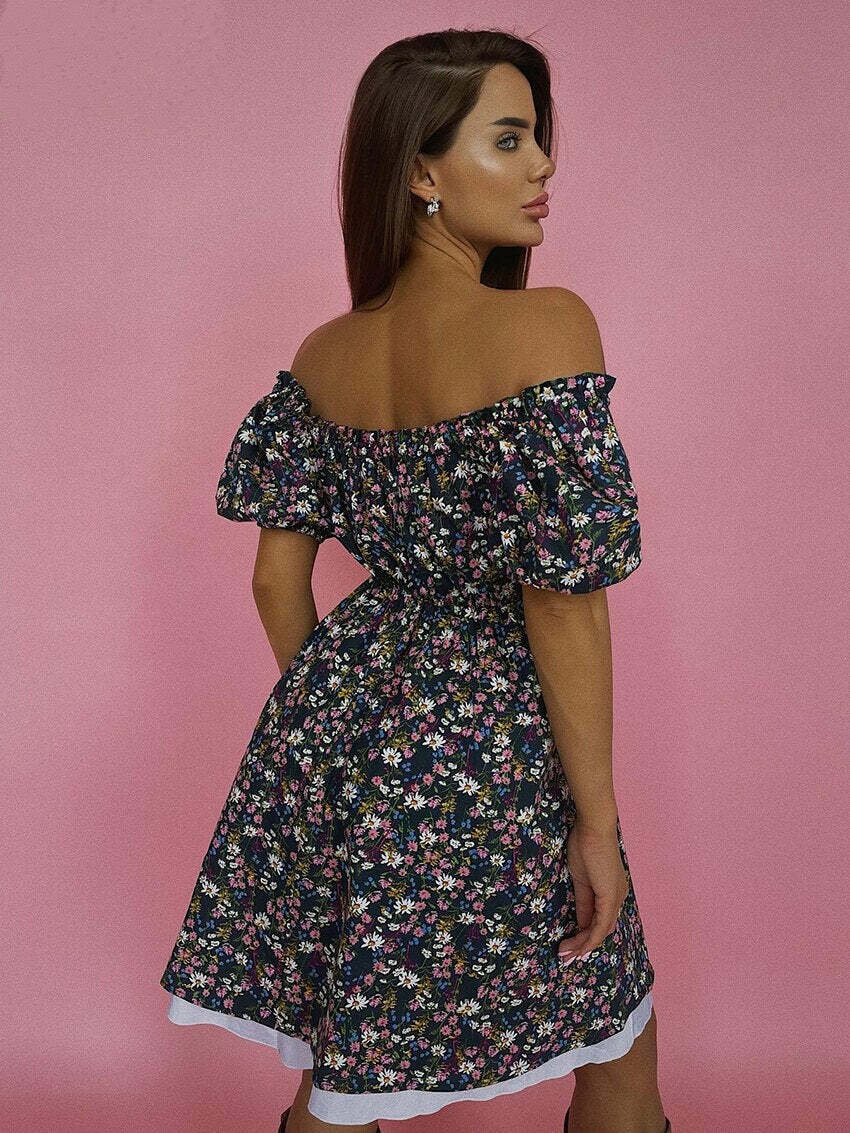 Lukinda Mini Dress - Y2K Summer Grunge Outfit, 90S Fashion, Retro Style, Pastel Goth Vibes