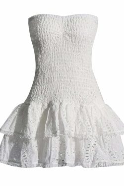 Luna Mini Dress - Y2K Summer Grunge Outfit, 90S Fashion, Retro Style, Pastel Goth, Y2K Party