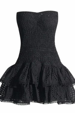 Luna Mini Dress - Y2K Summer Grunge Outfit, 90S Fashion, Retro Style, Pastel Goth, Y2K Party