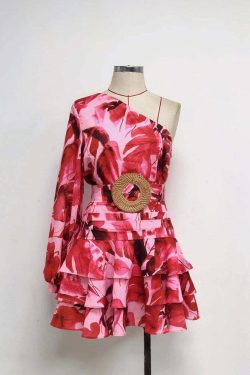 Luna Ruffle Dress - Y2K Summer Outfit, 90S Fashion, Grunge, Retro Style, Pastel Goth, Y