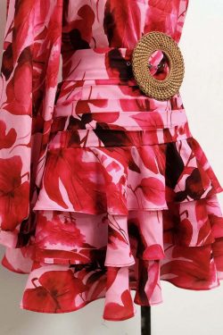 Luna Ruffle Dress - Y2K Summer Outfit, 90S Fashion, Grunge, Retro Style, Pastel Goth, Y