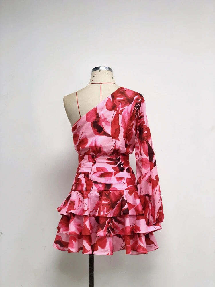 Luna Ruffle Dress - Y2K Summer Outfit, 90S Fashion, Grunge, Retro Style, Pastel Goth, Y