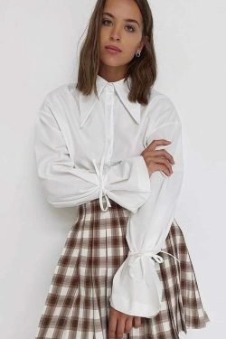 Lusine Shirt - Y2K Summer Grunge Top, 90S Retro Style, Perfect For Y2K Party & Club Outfits