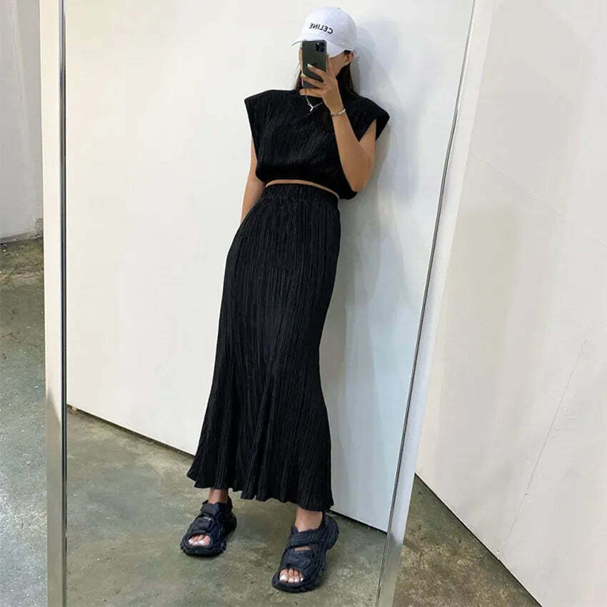 Lydia Co-Ord Set: Y2K Summer Grunge Outfit, 90S Fashion, Retro Style, Baby Tees, Y2