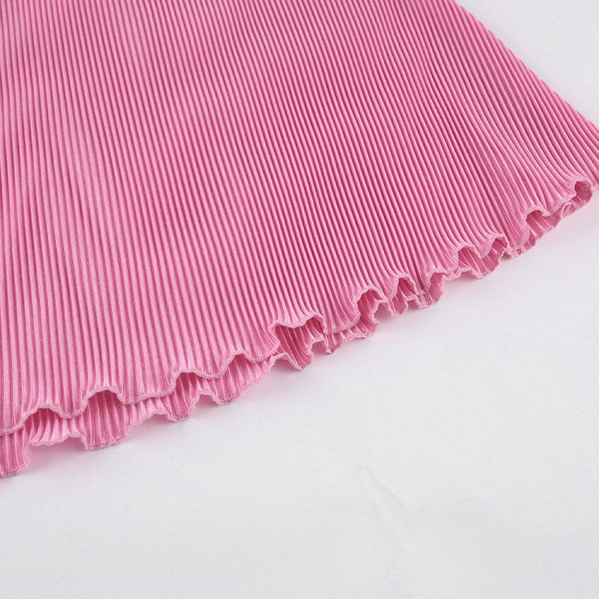 Lydia Co-Ord Set: Y2K Summer Grunge Outfit, 90S Fashion, Retro Style, Baby Tees, Y2