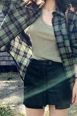 Lyla Vintage Loose Long Sleeve - Y2K Summer Grunge, 90S Retro, Pastel Goth, Y2K Party Outfit