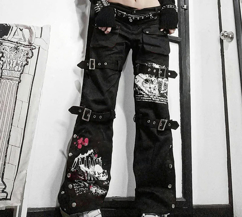 Lylah Cargo Pants - Y2K Summer Grunge, 90S Retro Style, Y2K Club & Party Outfits Lylah Cargo Pants - Y2K Summer Grunge, 90S Retro Style, Y2K Club & Party Outfits