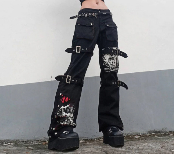 Lylah Cargo Pants - Y2K Summer Grunge, 90S Retro Style, Y2K Club & Party Outfits Lylah Cargo Pants - Y2K Summer Grunge, 90S Retro Style, Y2K Club & Party Outfits