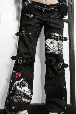 Lylah Cargo Pants - Y2K Summer Grunge, 90S Retro Style, Y2K Club & Party Outfits