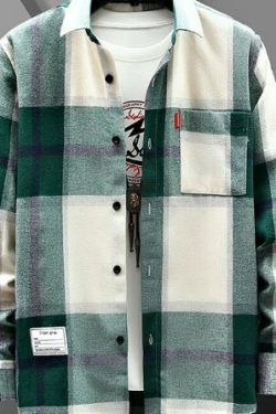 Mackenzie Plaid Shirt - Y2K Summer Grunge, 90S Retro, Pastel Goth, Y2K Club & Party Out