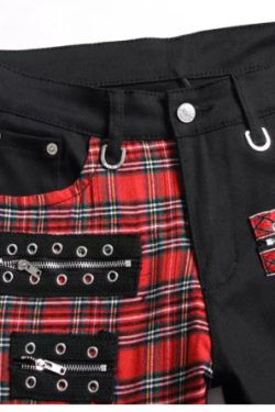 Mackenzie Y2K Hip Hop Jeans - 90S Grunge, Retro Style, Summer Outfits, Y2K Fashion Essentials