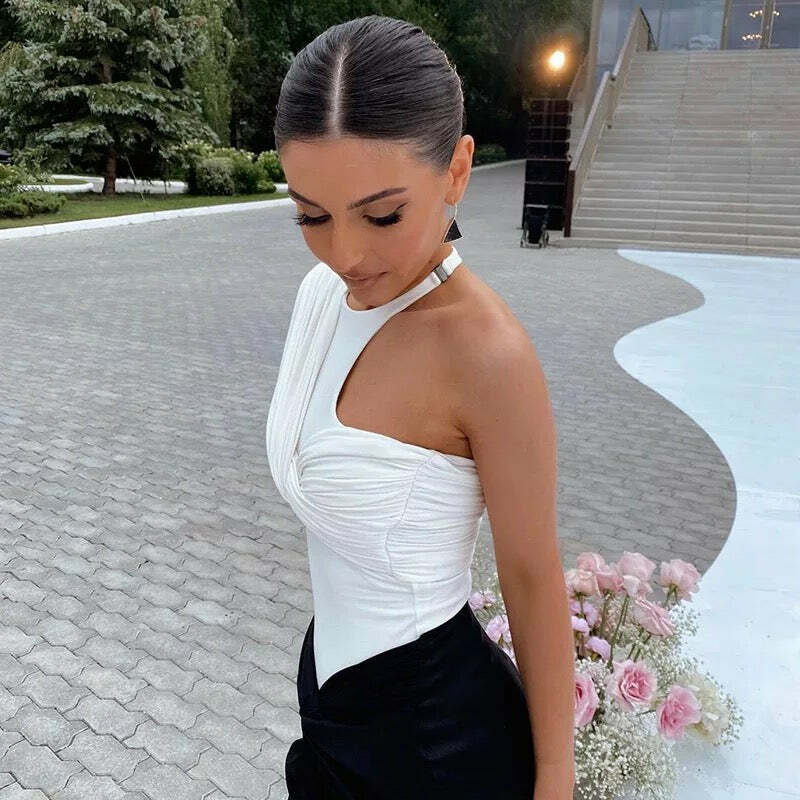 Mae Blouse - Y2K Summer Grunge Top, 90S Retro Fashion, Perfect For Y2K Party & Club Outfits Mae Blouse - Y2K Summer Grunge Top, 90S Retro Fashion, Perfect For Y2K Party & Club Outfits