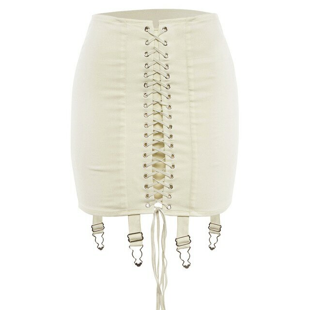 Maia Bandage Skirt - Y2K Summer Grunge, 90S Retro, Gothic Y2K, Pastel Goth, Y2