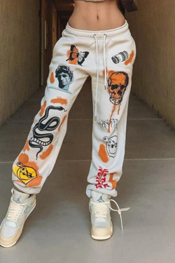 Maia Y2K Grunge Sweatpants - 90S Retro Summer Outfit, Gothic Y2K Fashion, Pastel Goth Style