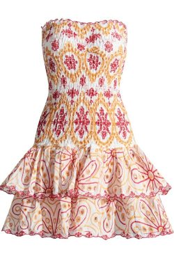 Malina Ruffle Dress - Y2K Summer Grunge Outfit, 90S Fashion, Retro Style, Pastel Goth Vibes