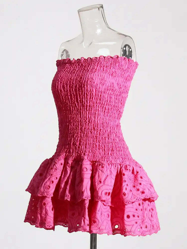 Marchesa Mini Dress - Y2K Summer Outfit, 90S Fashion, Grunge, Retro Style, Y2K Party Look