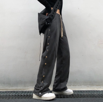Margaret High Waist Loose Jogger Pants - Y2K Summer Grunge 90S Fashion Retro Style Y2K Outfits Margaret High Waist Loose Jogger Pants - Y2K Summer Grunge 90S Fashion Retro Style Y2K Outfits