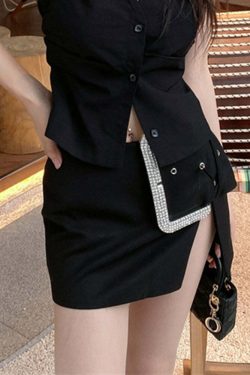 Margot Mini Skirt - Y2K Summer Grunge Outfit, 90S Fashion, Retro Style, Pastel Goth, Y2K