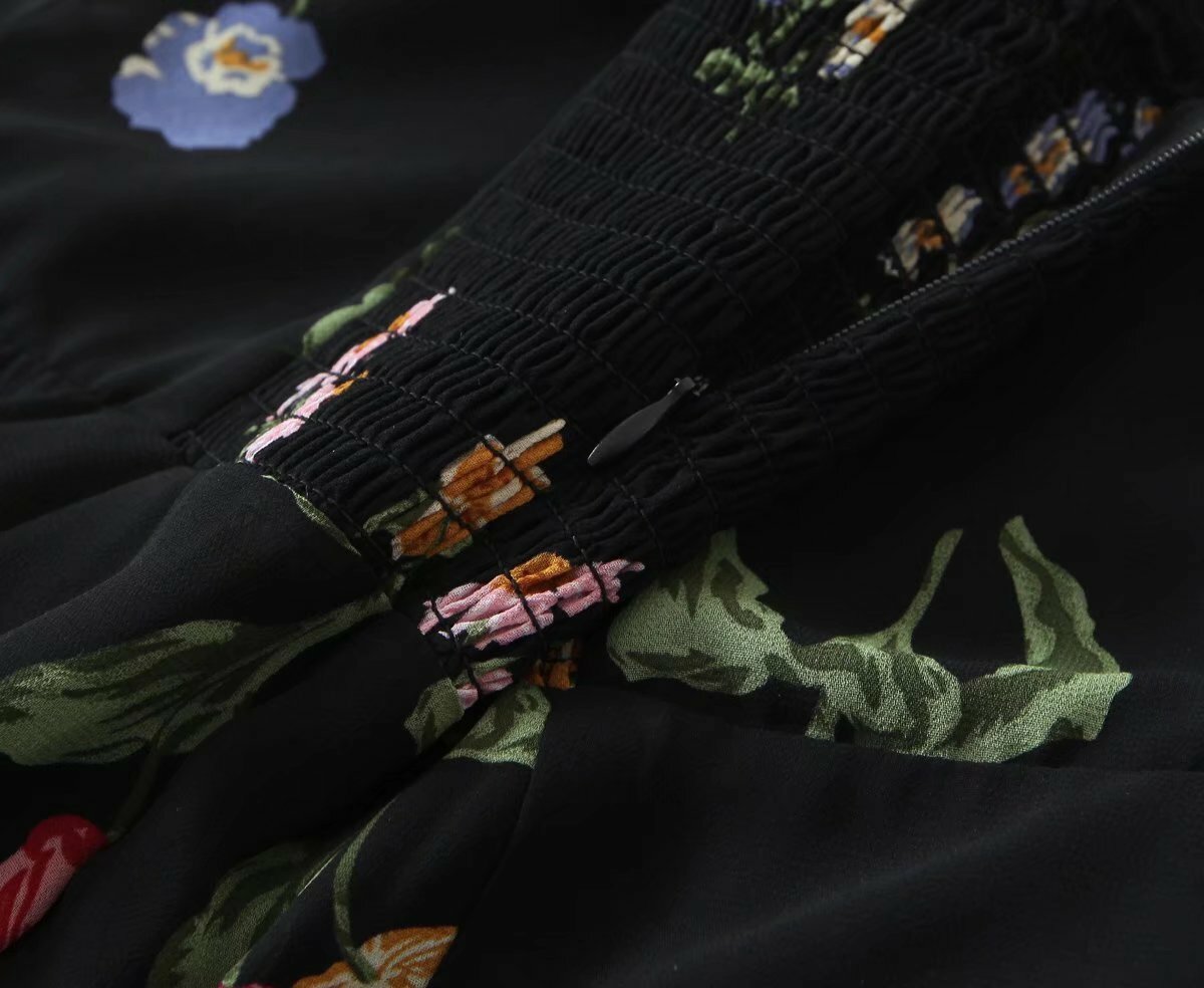 Maria Floral Midi Dress - Y2K Summer Outfit, 90S Fashion, Grunge, Retro Style, Y2K Party Look Maria Floral Midi Dress - Y2K Summer Outfit, 90S Fashion, Grunge, Retro Style, Y2K Party Look