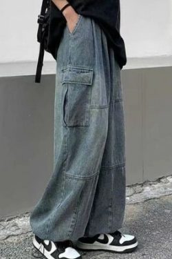 Marley Baggy Jeans - Y2K Summer Grunge, 90S Retro, Gothic Y2K, Hip Hop Fashion, Y2K