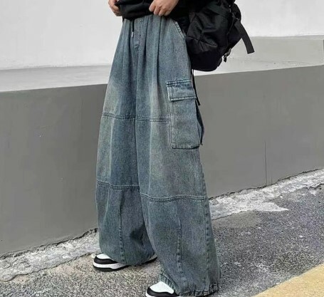 Marley Baggy Jeans - Y2K Summer Grunge, 90S Retro, Gothic Y2K, Hip Hop Fashion, Y2K Marley Baggy Jeans - Y2K Summer Grunge, 90S Retro, Gothic Y2K, Hip Hop Fashion, Y2K