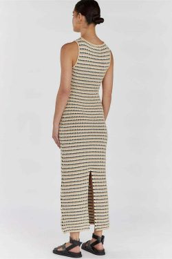 Masia Maxi Dress - Y2K Summer Grunge Outfit, 90S Fashion, Retro Style, Pastel Goth Vibes