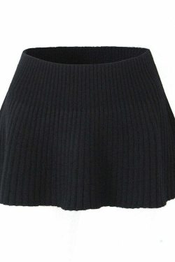 Maxine Mini Skirt - Y2K Summer Grunge, 90S Fashion, Retro Style, Pastel Goth, Y2K Party Outfit