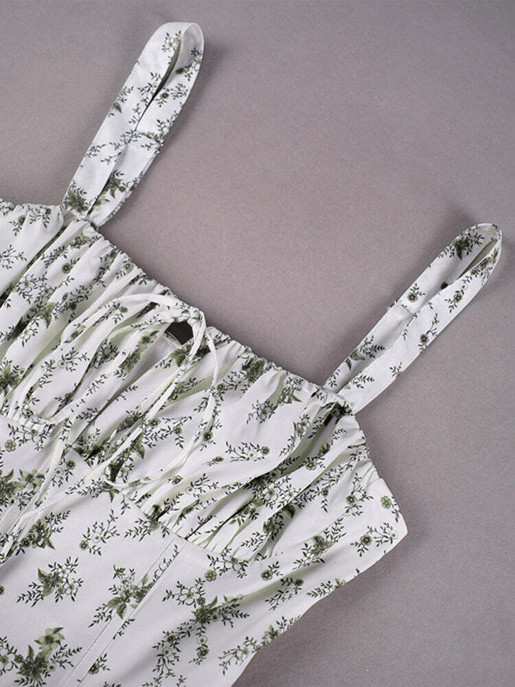 Maya Midi Dress - Y2K Summer Grunge Outfit, 90S Fashion, Retro Style, Pastel Goth Vibes Maya Midi Dress - Y2K Summer Grunge Outfit, 90S Fashion, Retro Style, Pastel Goth Vibes