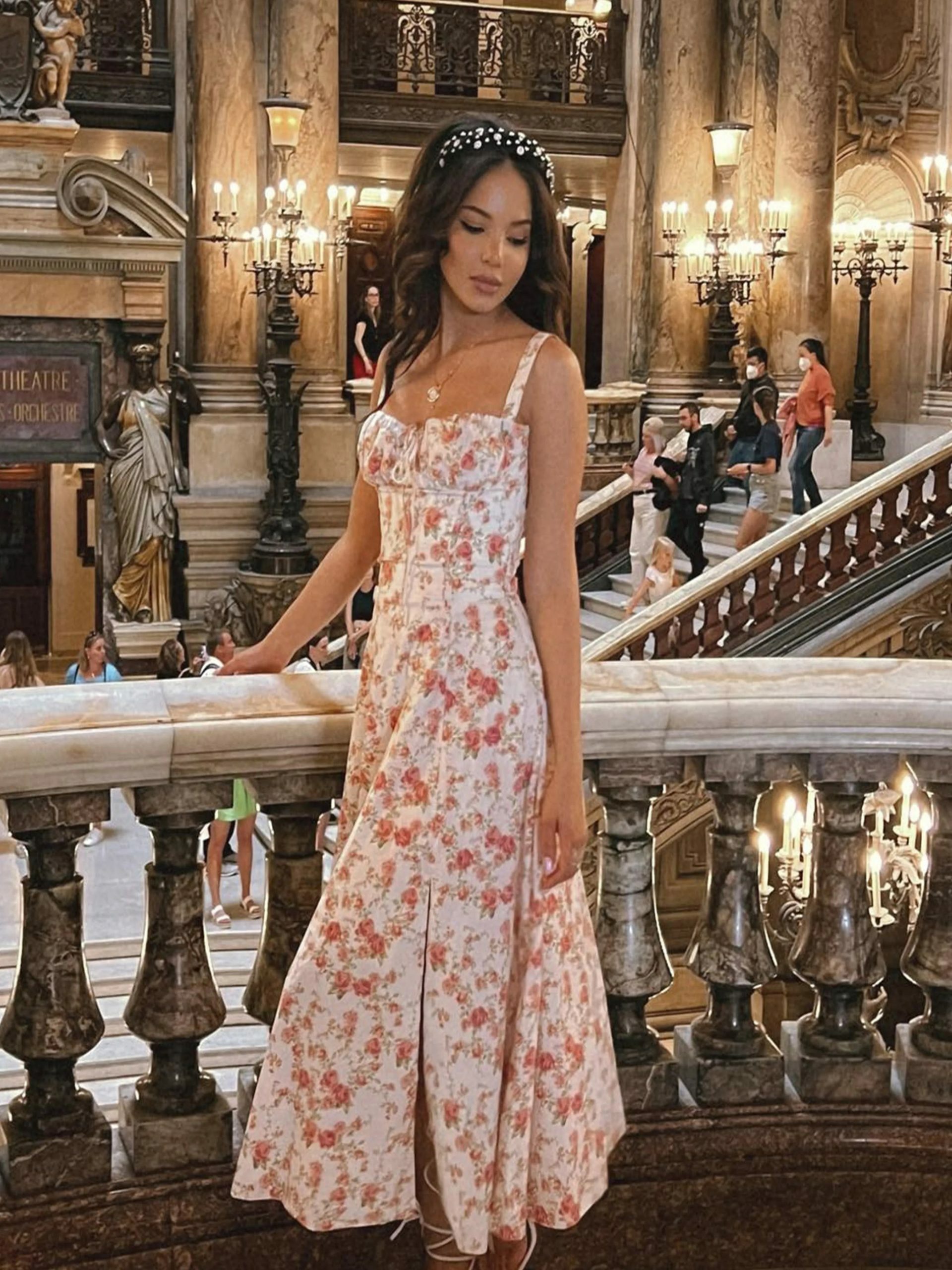 Maya Midi Dress - Y2K Summer Grunge Outfit, 90S Fashion, Retro Style, Pastel Goth Vibes Maya Midi Dress - Y2K Summer Grunge Outfit, 90S Fashion, Retro Style, Pastel Goth Vibes