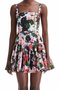 Meghani Mini Dress - Y2K Summer Grunge Outfit, 90S Fashion, Retro Style, Pastel Goth, Y2K