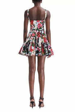 Meghani Mini Dress - Y2K Summer Grunge Outfit, 90S Fashion, Retro Style, Pastel Goth, Y2K