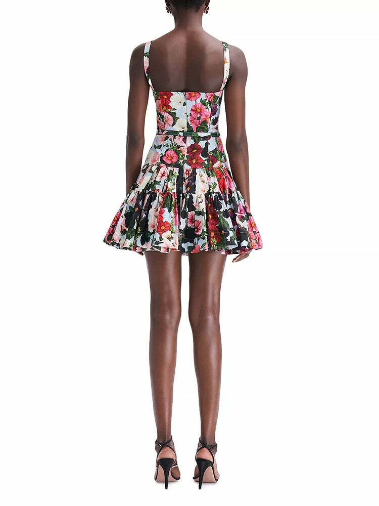 Meghani Mini Dress - Y2K Summer Grunge Outfit, 90S Fashion, Retro Style, Pastel Goth, Y2K Meghani Mini Dress - Y2K Summer Grunge Outfit, 90S Fashion, Retro Style, Pastel Goth, Y2K