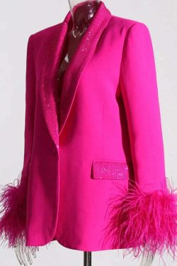 Melani Blazer - Y2K Summer Grunge 90S Fashion Retro Style Y2K Club Outfit For Women