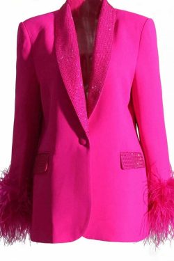 Melani Blazer - Y2K Summer Grunge 90S Fashion Retro Style Y2K Club Outfit For Women