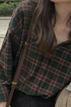 Melanie Plaid Style Shirt - Y2K Summer Grunge, 90S Retro Fashion, Y2K Party & Club Outfits