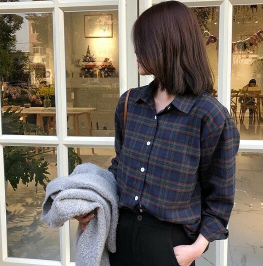 Melanie Plaid Style Shirt - Y2K Summer Grunge, 90S Retro Fashion, Y2K Party & Club Outfits Melanie Plaid Style Shirt - Y2K Summer Grunge, 90S Retro Fashion, Y2K Party & Club Outfits