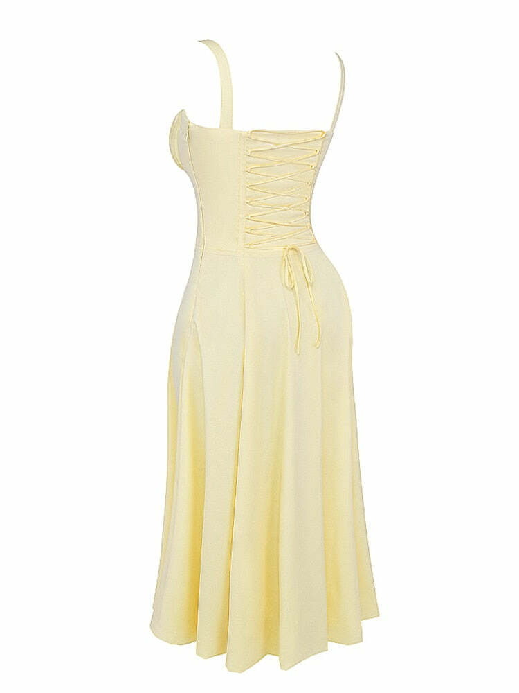 Melisa Midi Dress - Y2K Summer Outfit, 90S Fashion, Grunge, Retro Style, Y2K Party & Club Outfits Melisa Midi Dress - Y2K Summer Outfit, 90S Fashion, Grunge, Retro Style, Y2K Party & Club Outfits