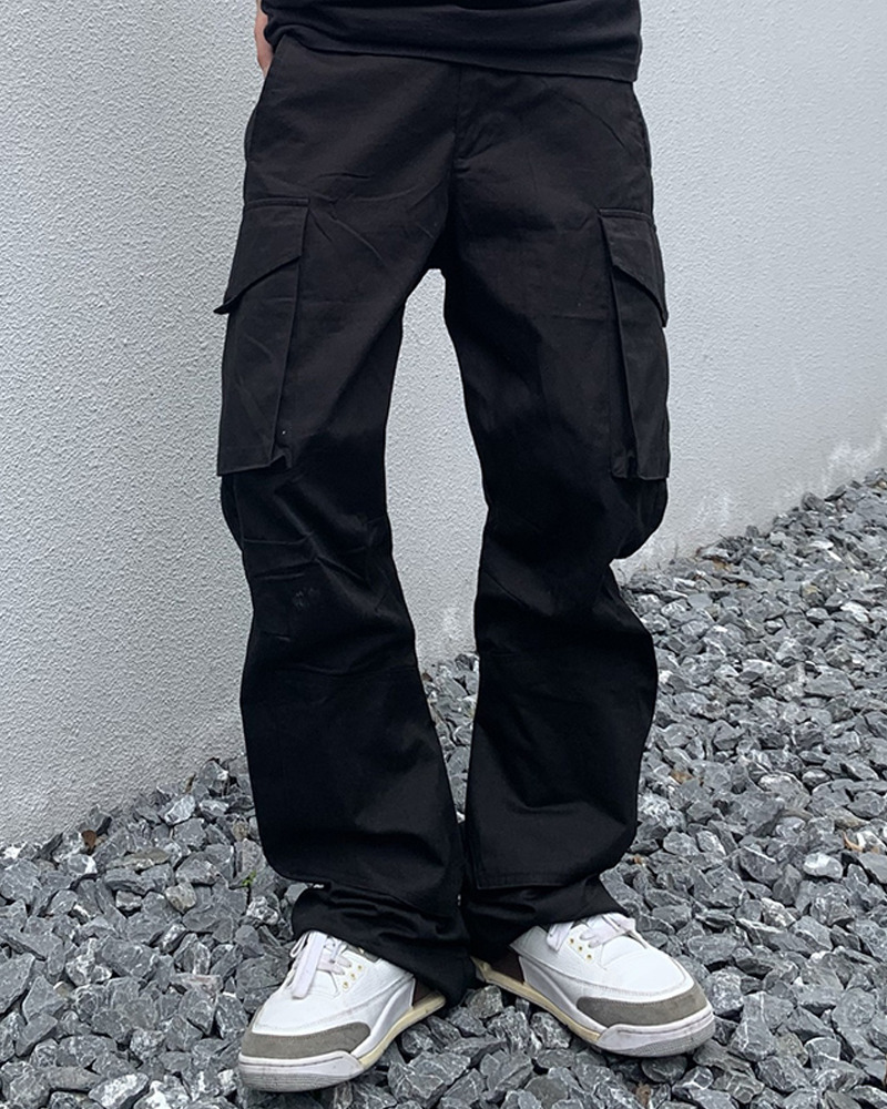 Men'S Black Cargo Pants - Y2K Grunge, 90S Hip Hop, Retro Style, Gothic Y2K, Summer Y2K Men'S Black Cargo Pants - Y2K Grunge, 90S Hip Hop, Retro Style, Gothic Y2K, Summer Y2K