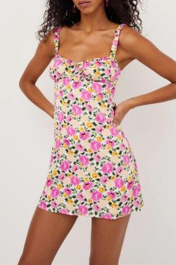 Metju Mini Dress - Y2K Summer Grunge Outfit, 90S Fashion, Retro Style, Y2K Party Look